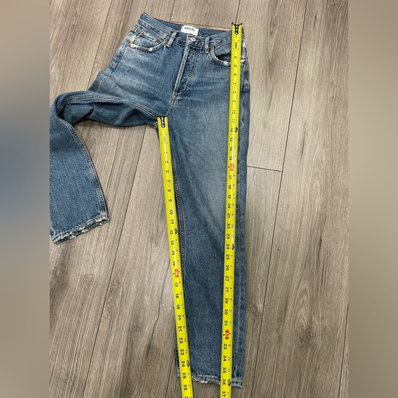 AGOLDE Riley High Rise Straight Crop Jeans Sz 23 - Picture 5 of 11
